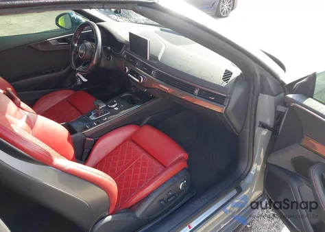 2019 Audi S5 3.0T Premium Plus z USA, uszkodzony, nr VIN WAUY4GF53KN007546